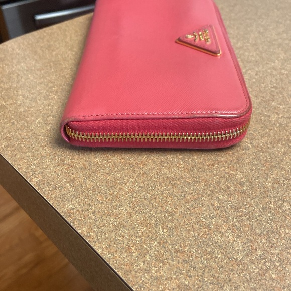 Prada Saffiano Zip Around Wallet - Picture 5 of 16